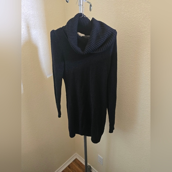 H&M Basic Turtleneck Long Sleeve Pullover Dress - Picture 1 of 3